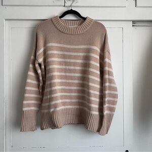 La Ligne Marin Sweater - Camel/ Cream